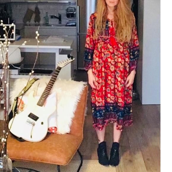 PERFECT DRESS 👗 Bohemian Midi Dress • The AMAZON DRESS THAT WENT VIRAL! - Picture 15 of 17